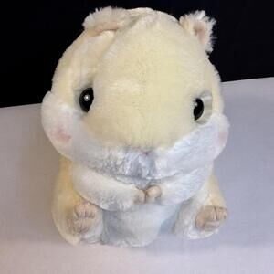 Amuse Japan Corohamu Koron Hamster Plush 11” Cream Kawaii UFO Catcher